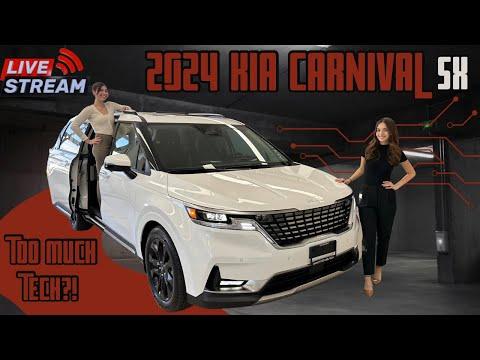 Discover the Top Tech Features of the 2024 KIA Carnival SX in Canada