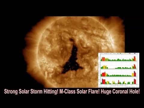 Breaking News: Strong Geomagnetic Storm and Solar Flare Activity