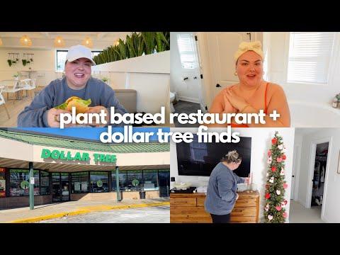 Discovering Plant-Based Delights and Dollar Tree Spring Finds | Vlog Highlights