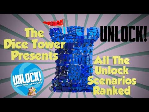 Unlock Scenarios Ranked: A Comprehensive Review by Tom Vasel