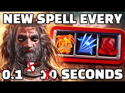 Unskilled Wizard's Journey: Battling with Random Spells in Elden Ring