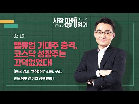 3월 19일 시장동향 및 전망: 밸류업 기대주 충격, 코스닥 성장주는 끄덕없었다!