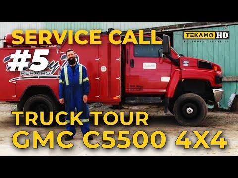 Discover the Ultimate Service Truck Tour: GMC C5500 TOPKICK