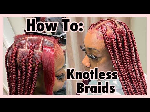 Achieve Stunning Large Knotless Braids with This Step By Step Tutorial