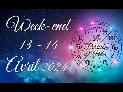 Prévisions astrologiques pour le week-end du 13-14 avril 2024