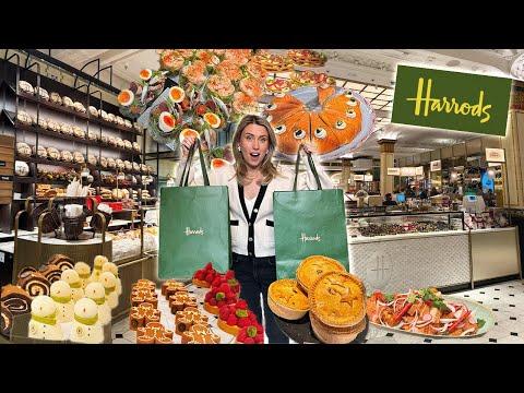 Discovering Festive Delights at Harrods: A Vlogger's Pre-Christmas Food Haul