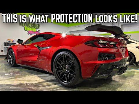 Revamp Your Ride: Red Mist C8 Corvette Z06 Makeover!