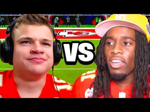 Exciting Madden Gameplay: Kai Cenat & Jynxzi Wager For $10,000