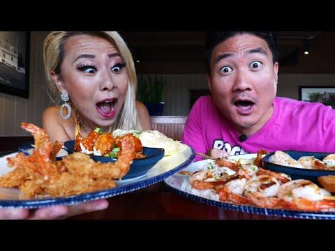 $22 Endless Shrimp Eating Challenge at Red Lobster: A YouTuber's Experience