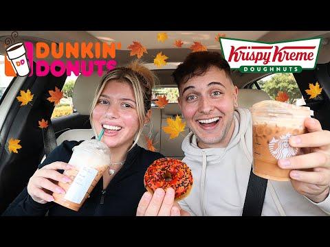 Fall Fast Food Menu Taste Test: A YouTuber's Review