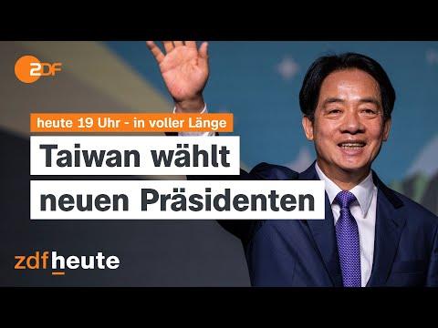 Aktuelle Nachrichten: Wahl in Taiwan, AfD Verbotsverfahren und Militärschläge gegen Huthi-Miliz