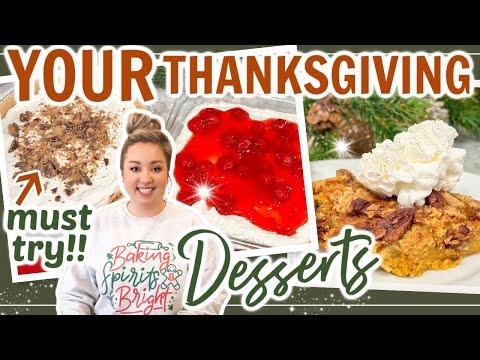 Delicious Thanksgiving Dessert Recipes to Try This Holiday Season