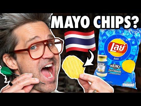 Tasting International Lay's Flavors with Rhett and Link: A Hilarious Guessing Game