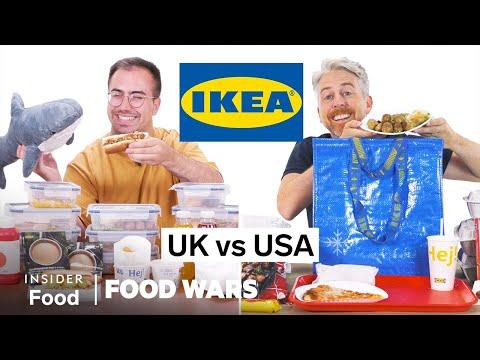 Food Wars: US vs UK Ikea - A Taste Test Comparison