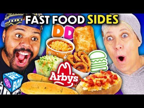 Fast Food Taste Test: Onion Rings, Coleslaw, Mozzarella Sticks, and More!