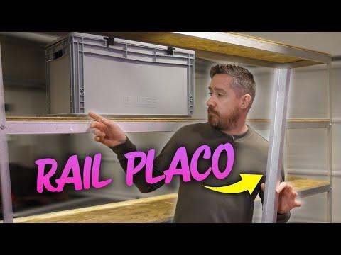Construire une étagère solide et économique avec des rails Placo - Guide complet