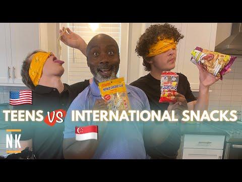 Exciting Blind Taste Test: American Teens Try Asian Snacks