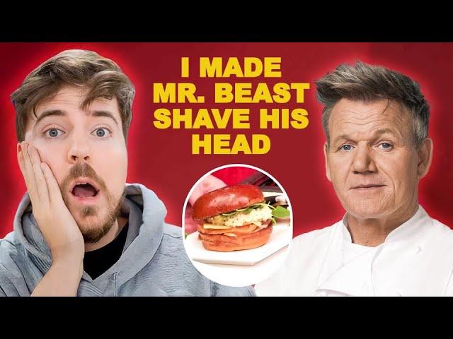 Discover the Mouthwatering Gordon Ramsay Sandwich That Made MrBeast Shave His Head