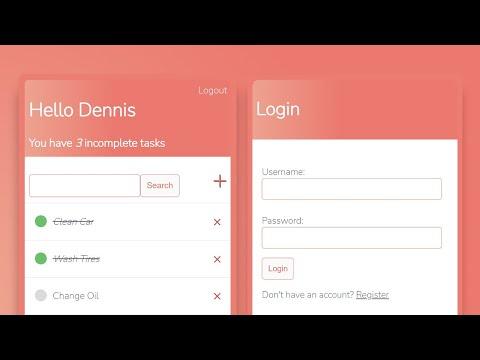 Mastering Django: Building a To-Do List App with User Registration & Login