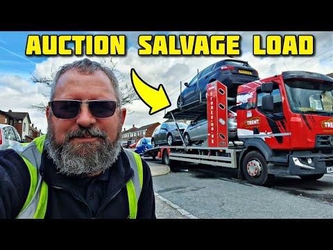 Revved Up: HGV Driver's Salvage Vehicle Adventure
