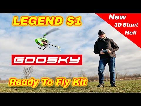 Unleash Your Inner Pilot with the Goose Guy S1Legend Stunt Helicopter