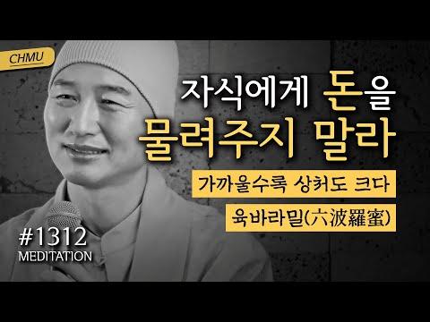 귓점명상대학 1312일차 수행정진 - 인력체이, 가정 관계, 자연 구경, 돈에 대한 집착