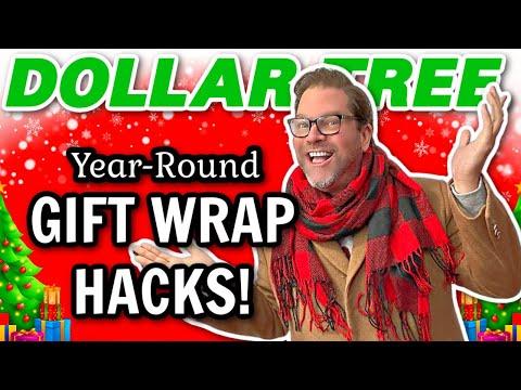 Elevate Your Gift Wrapping Game with Dollar Tree Hacks!