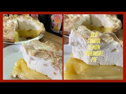 Delicious Old School Lemon Meringue Pie Recipe