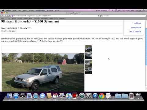 Get the Best Deal on Craigslist Springfield IL Used Cars and Trucks