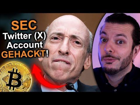 SEC Twitter Account gehackt! Falschnachrichten über Bitcoin ETF bewegen den Kurs