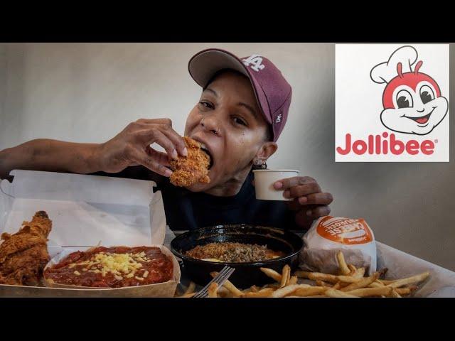Tasha Tries Jollibee for the First Time: Spicy Chicken Burger and TikTok Drama