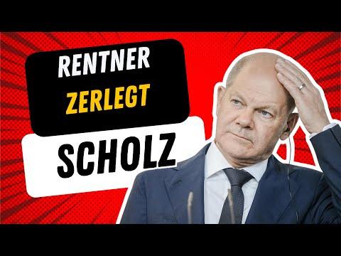 Rentner kritisiert Kanzler Scholz wegen Rentenpolitik - Analyse und Kritik