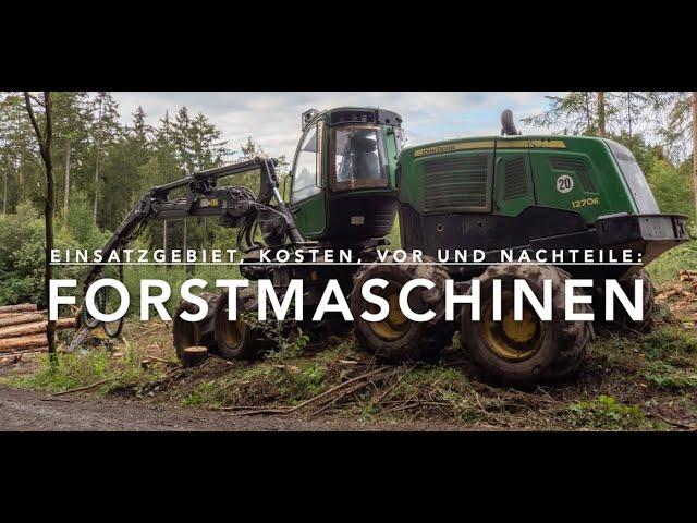 Effiziente Holzernte: Forstmaschinen im Fokus