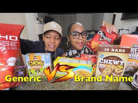Blindfolded Taste Test Challenge: Brand Name vs Generic Products
