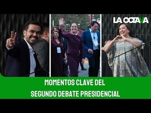 Propuestas y controversias del Segundo Debate Presidencial en México