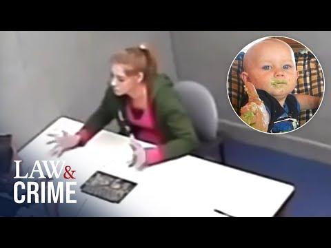 Shocking Revelation: Killer Mother Confesses to Murdering Her Child in Interrogation Footage