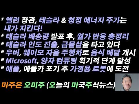 미국주식뉴스: 옐런장관, 테슬라 & 청정에너지 주가는 내가 지킨다!