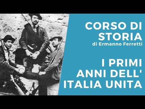 I primi anni dell'Italia unita