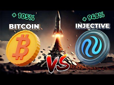 Investissement Crypto : Analyse approfondie d'INJECTIVE par rapport à Bitcoin
