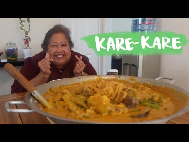 Delicious Kare-Kare Recipe for Filipino Oxtail Stew in Peanut Sauce