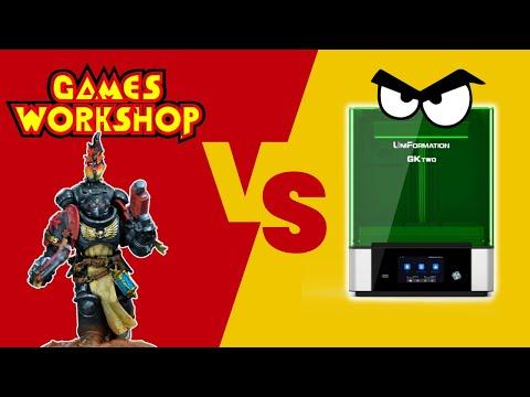 3D Printing vs Games Workshop: The Ultimate Black Templars Comparison