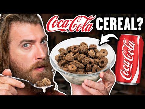 Taste Testing Good Mythical Morning's Mish Mash Cereal and More!
