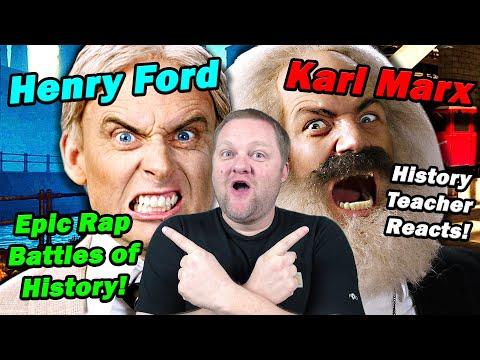 Epic Rap Battles of History: Henry Ford vs Karl Marx - A Battle of Ideologies