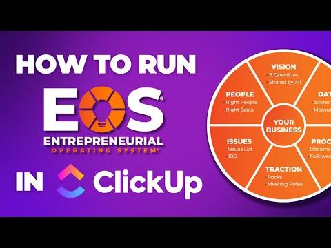 Boost Your Business Efficiency with ClickUp for EOS Implementation