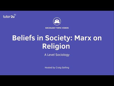 Understanding Marx's View on Religion: A Critical Analysis