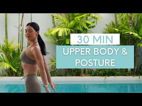 Improve Your Posture with this 30 Minute Upper Body Pilates Workout