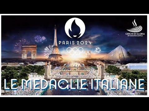 PARIGI 2024: LE 40 MEDAGLIE ITALIANE