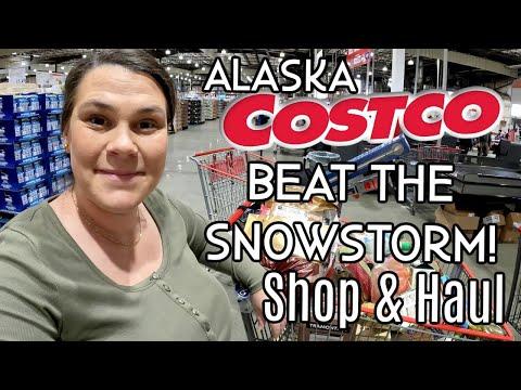 Costco Shopping Haul: Racing Against a Winter Storm