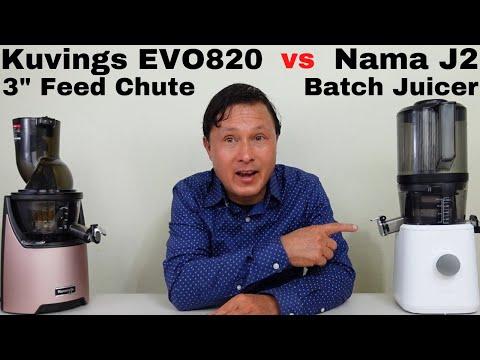 Nama J2 vs Kuvings EVO820: The Ultimate Slow Juicer Showdown