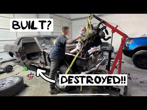 Revamping a 1967 Mustang: From Seat Pans to Engine Removal